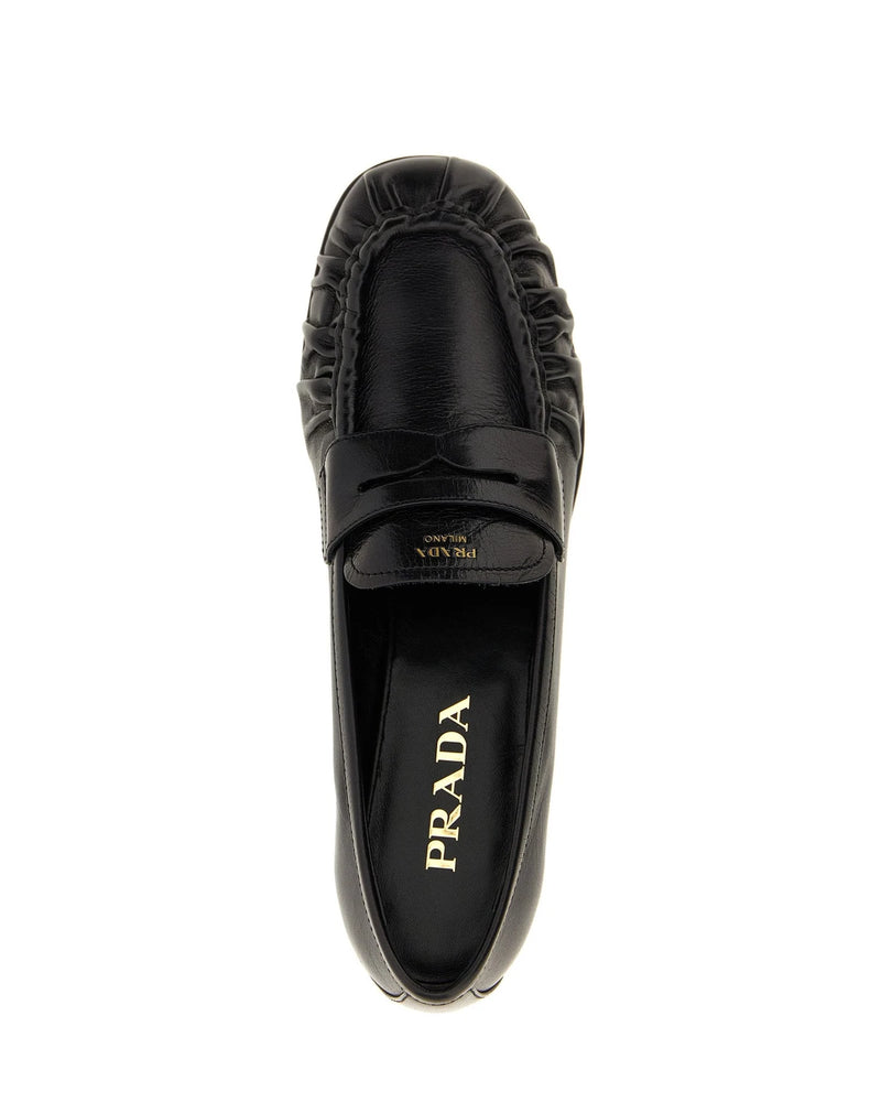 Prada Loafers in black, Buffalo Leather — view 4