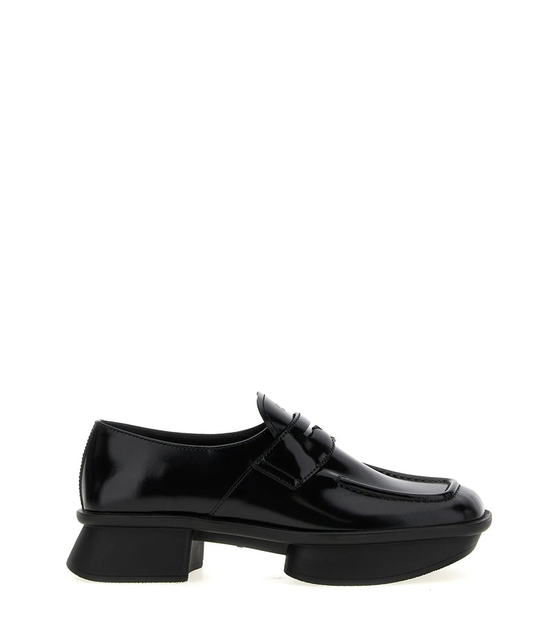 Prada Loafers in black, Calfskin Leather