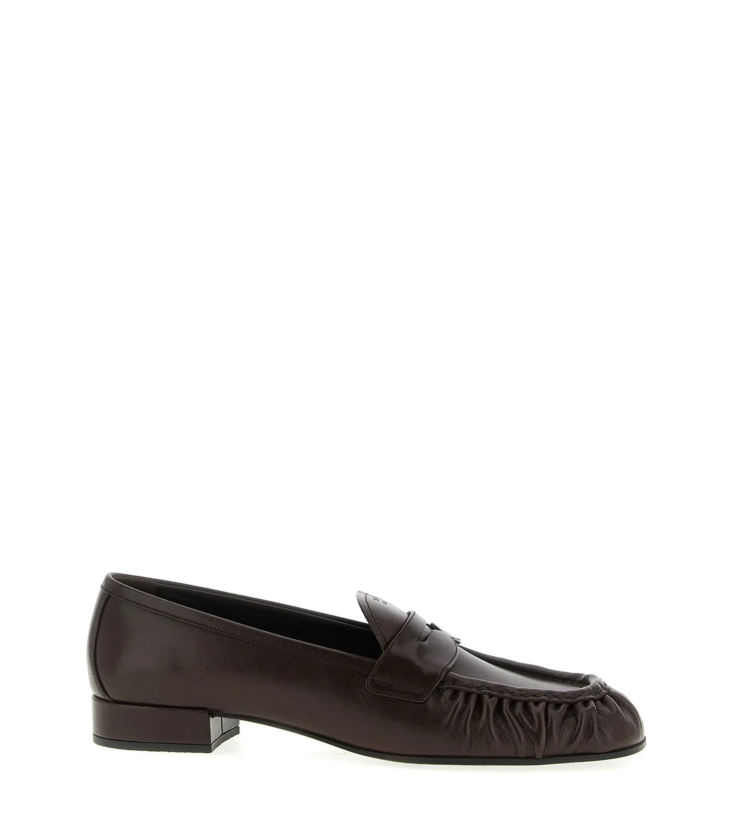Prada Loafers in brown, Buffalo Leather