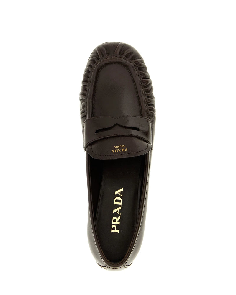 Prada Loafers in brown, Buffalo Leather — view 4