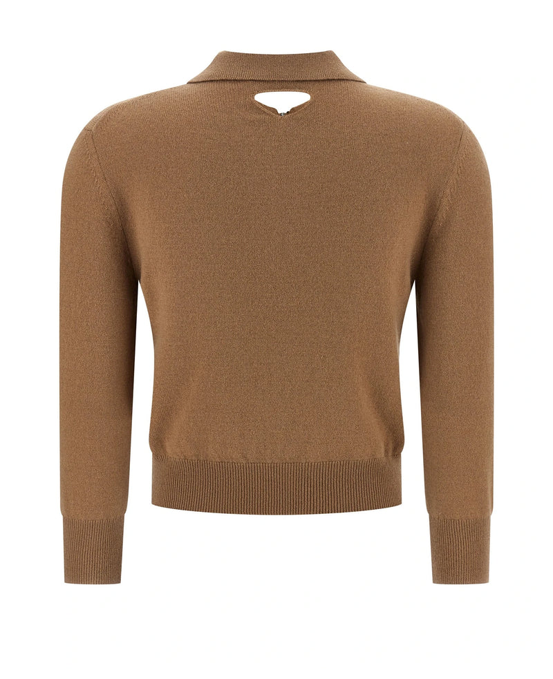 Prada Polo in beige, Cashmere — view 2