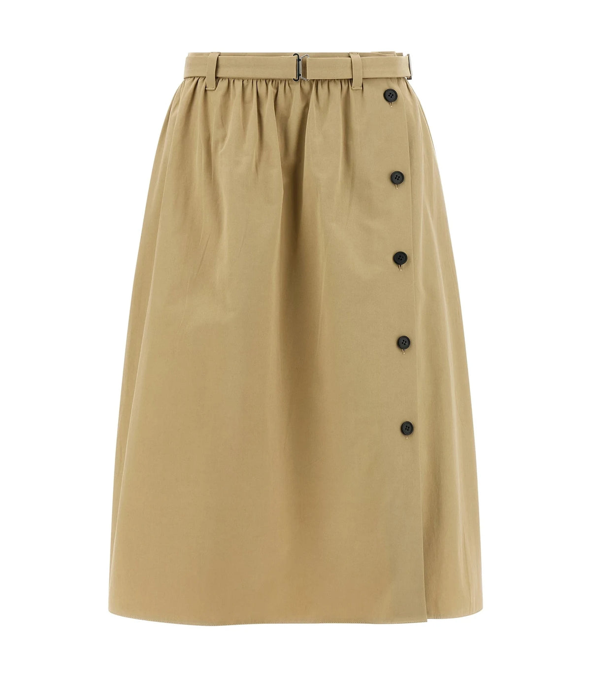 Prada Skirt in beige, Cotton