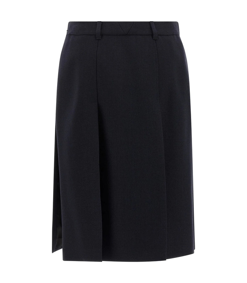Prada Skirt in blue, Virgin Wool — view 2
