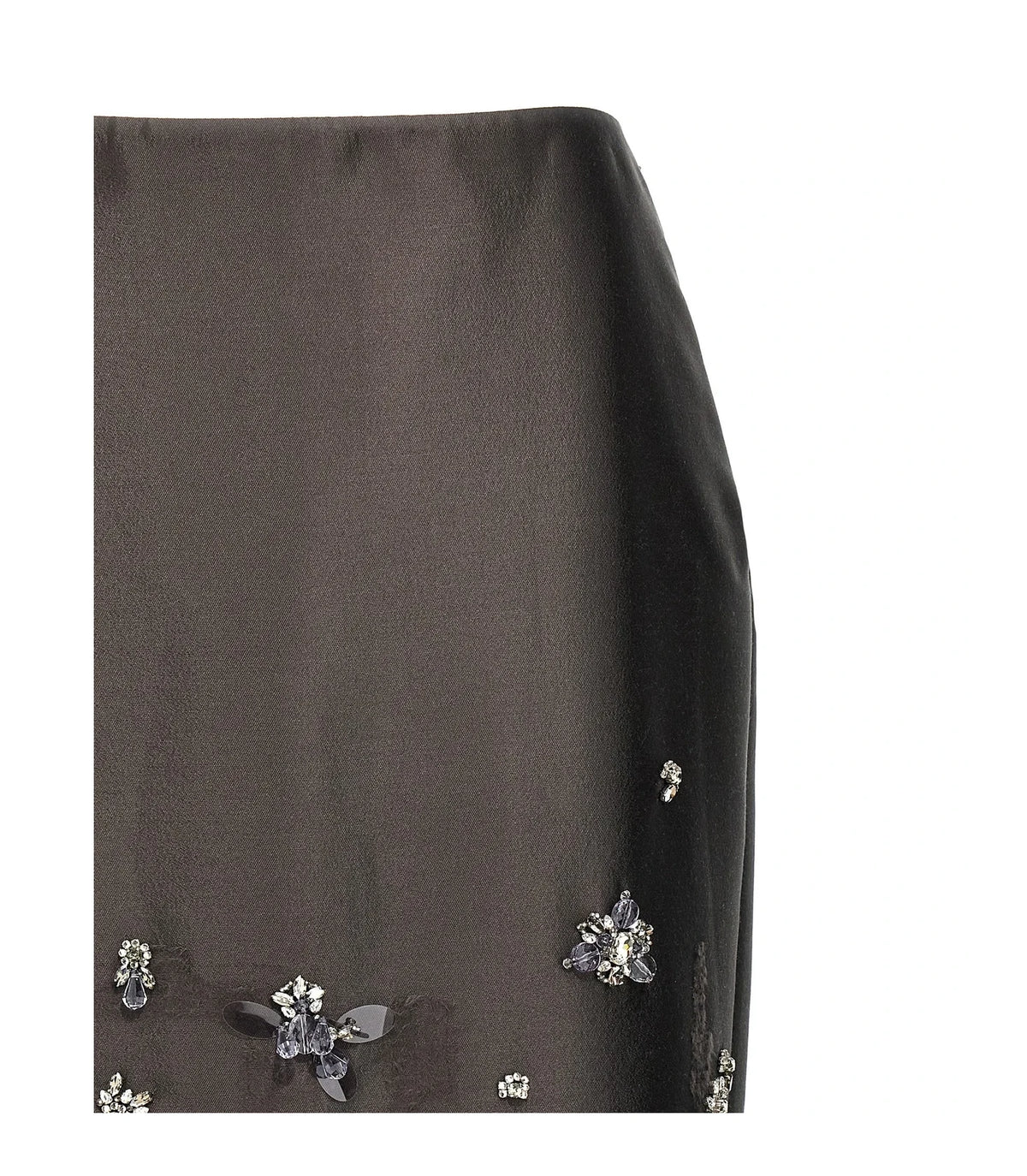 Prada Skirt in gray, Silk — view 3