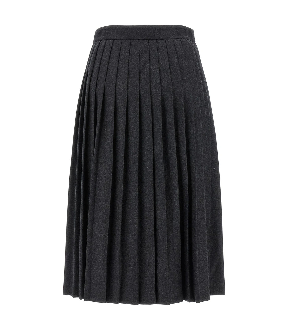 Prada Skirt in gray, Virgin Wool — view 2