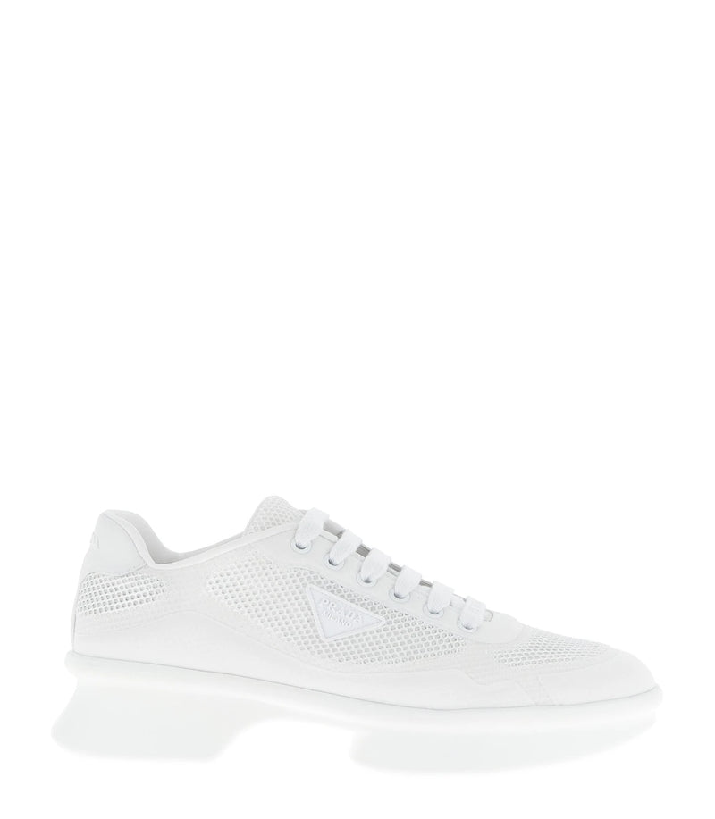 Prada Sneakers in white, Polyester