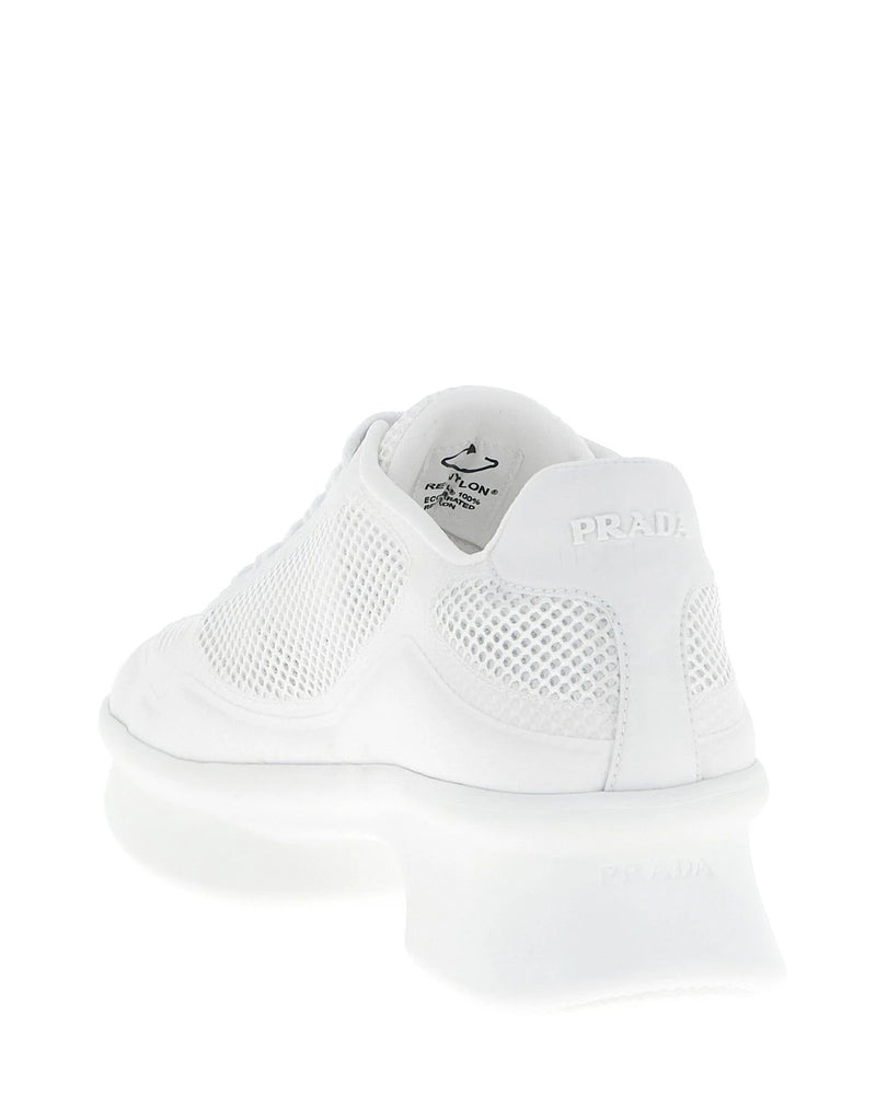 Prada Sneakers in white, Polyester — view 3