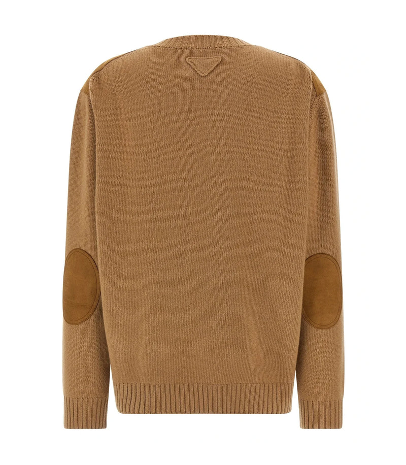 Prada Sweater in brown, Virgin Wool — view 2