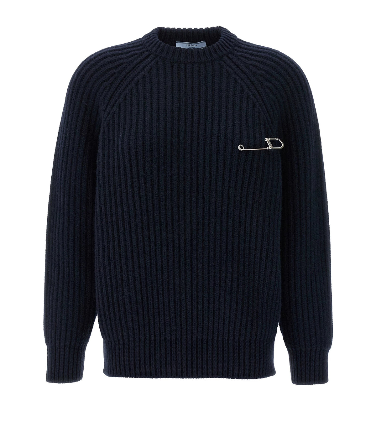 Prada Sweater in navy, Virgin Wool
