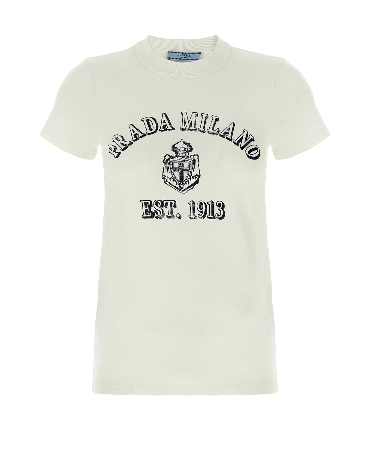 Prada T-Shirt in white, Cotton