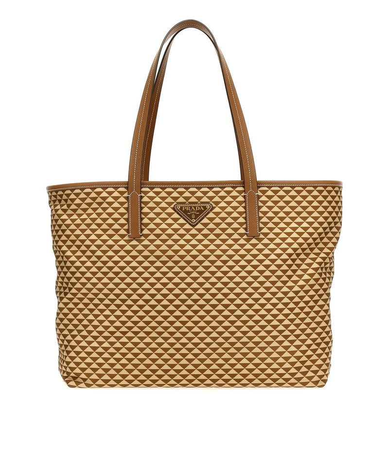 Prada Tote Bag in multicolor, Polyamide