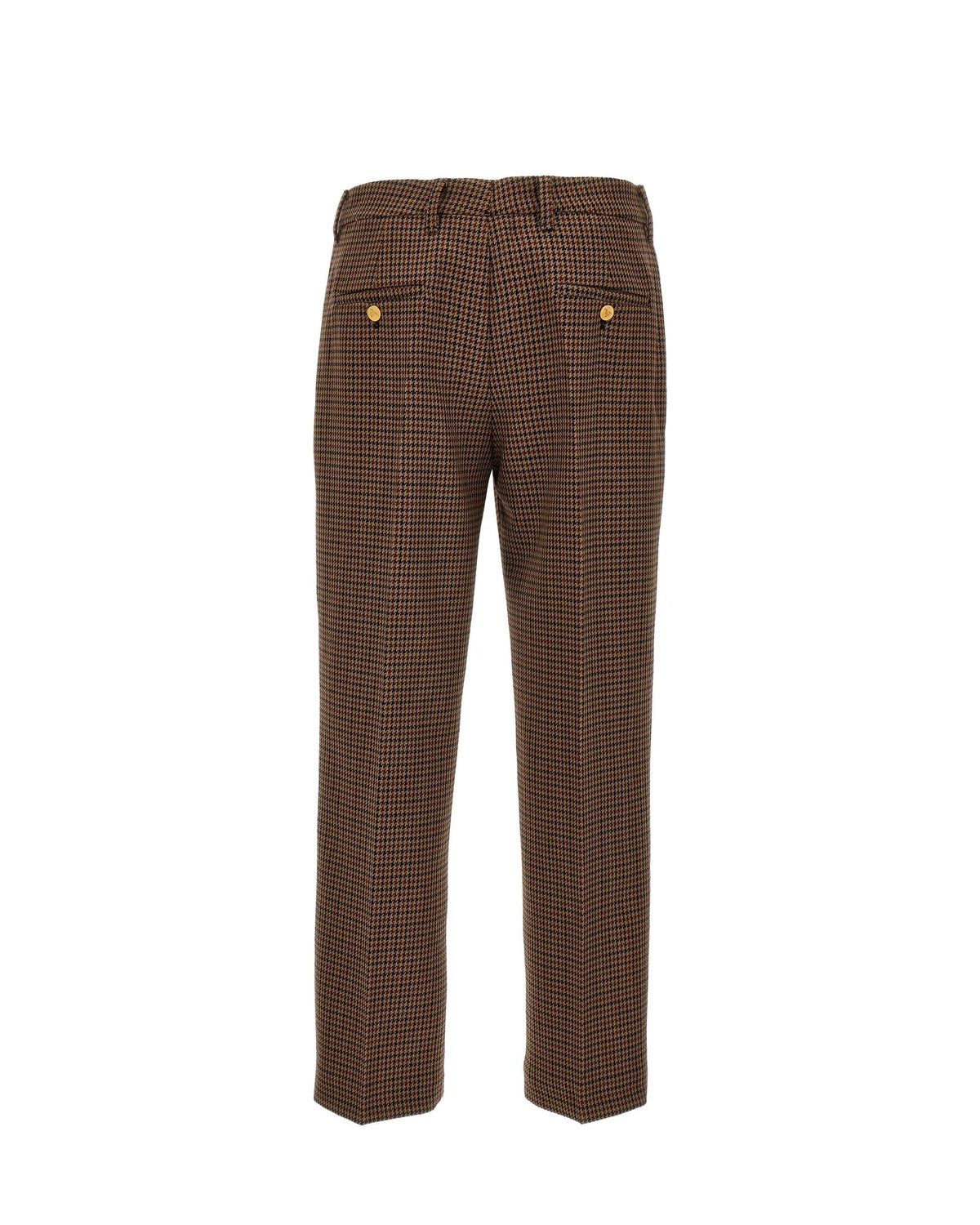 Prada Trouser in brown, Virgin Wool — view 2