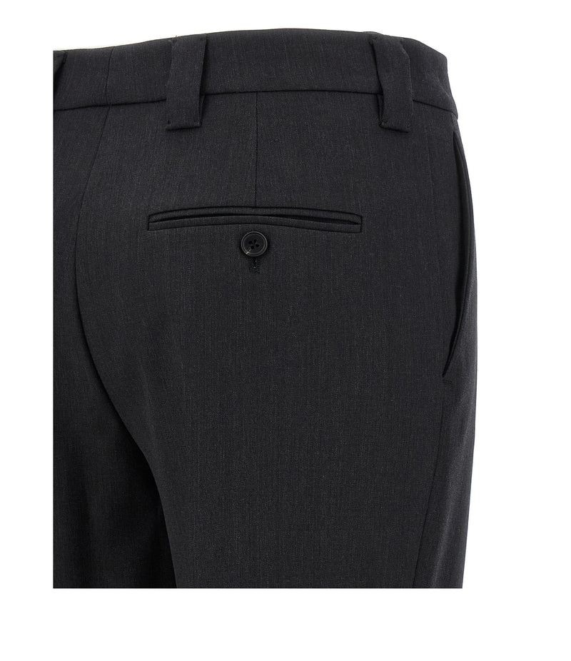 Prada Trouser in gray, Virgin Wool — view 4