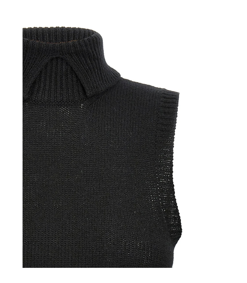 Prada Vest in black, Cashmere — view 3