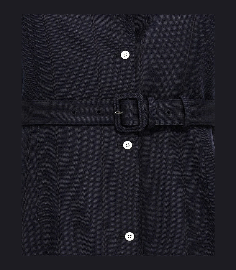 Prada Vest in blue, Virgin Wool — view 4