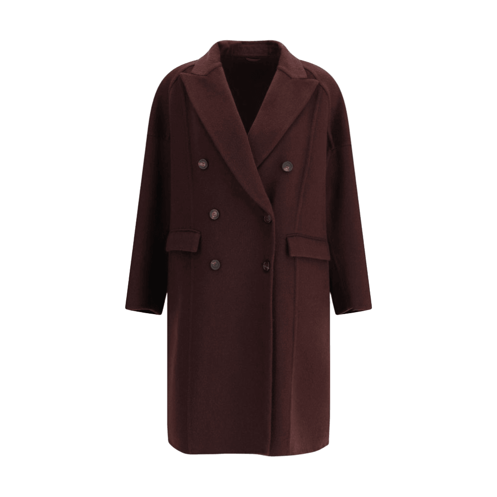 Brunello Cucinelli Double Breasted Coat Glam Steals