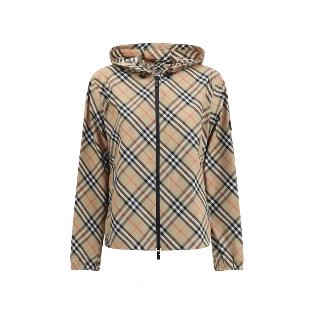 Burberry Archivio Check Waterproof Jacket Glam Steals