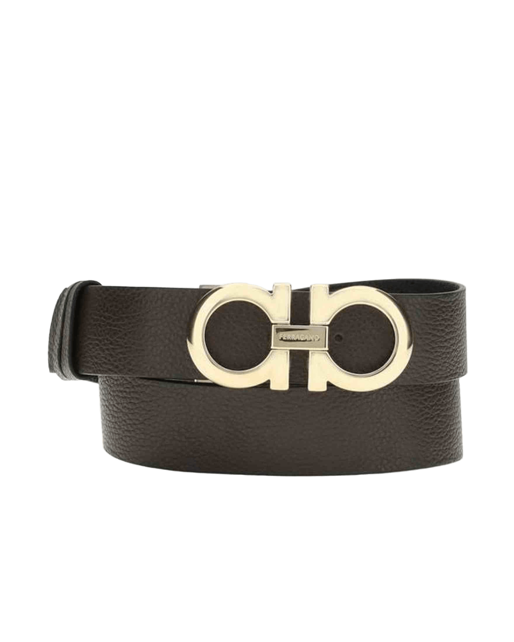 Salvatore Ferragamo Leather Reversible Belt Glam Steals