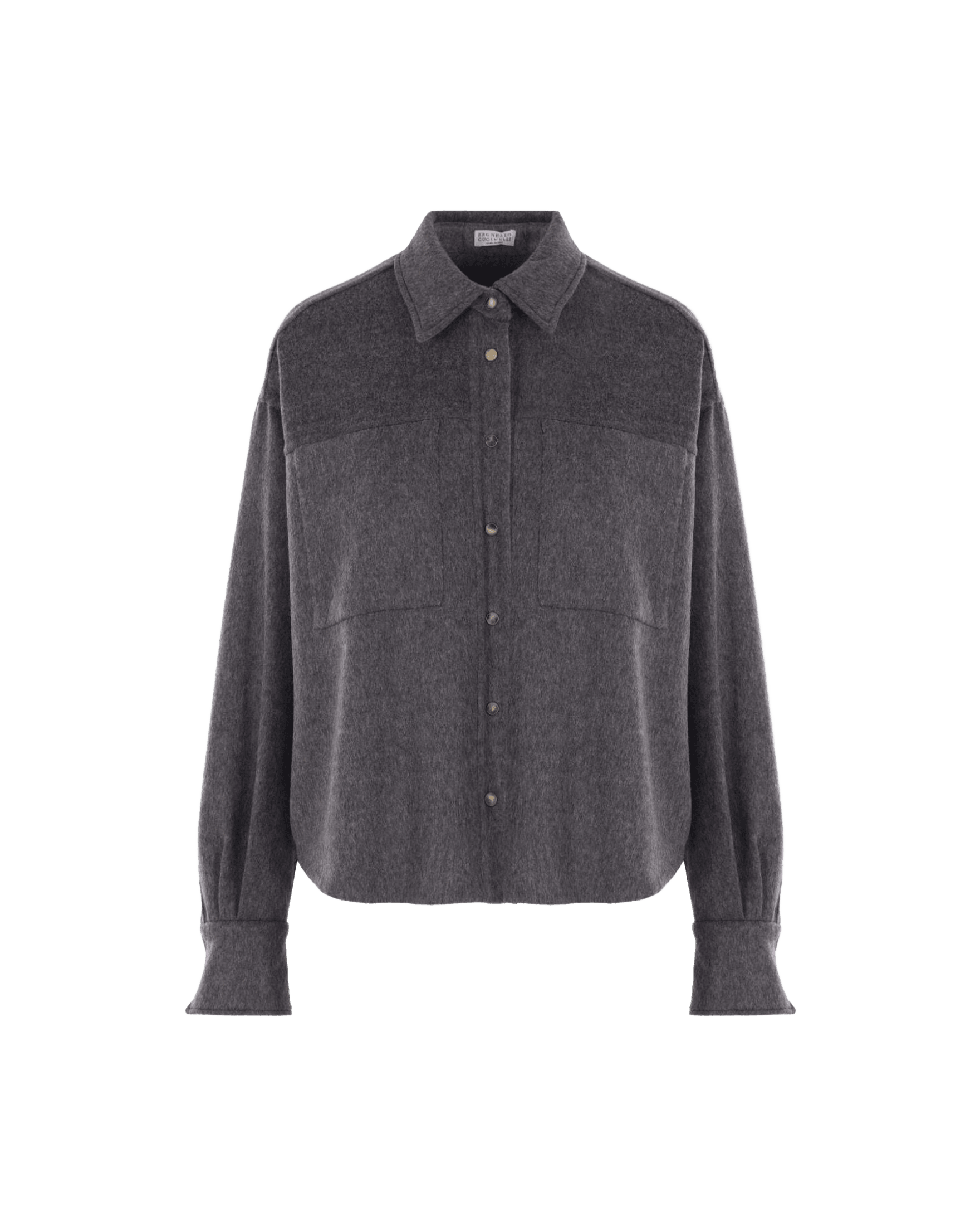 Brunello Cucinelli Grey Shirt Glam Steals