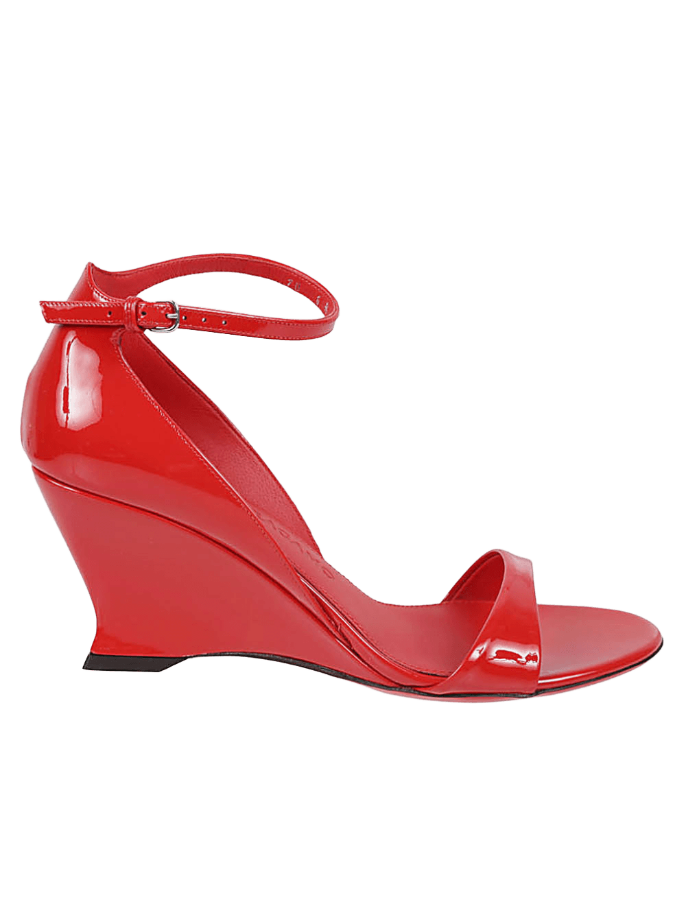 Salvatore Ferragamo Leather Wedge Sandals with Open Toe Glam Steals
