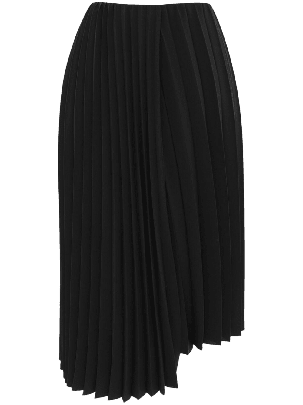 Saint Laurent Pleated Midi Skirt Glam Steals