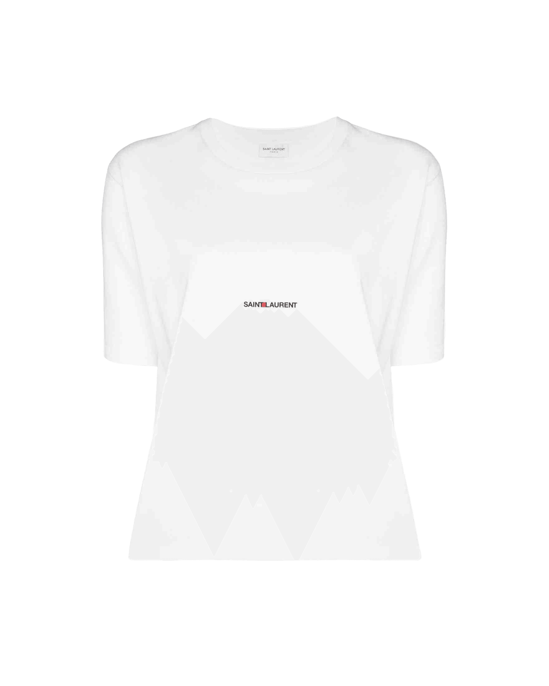 Saint Laurent Logo Print T-shirt Glam Steals