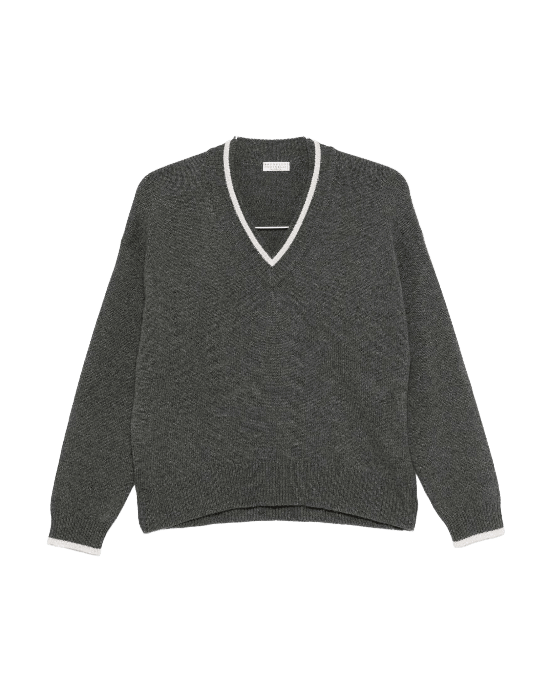 Brunello Cucinelli Grey Sweater Glam Steals