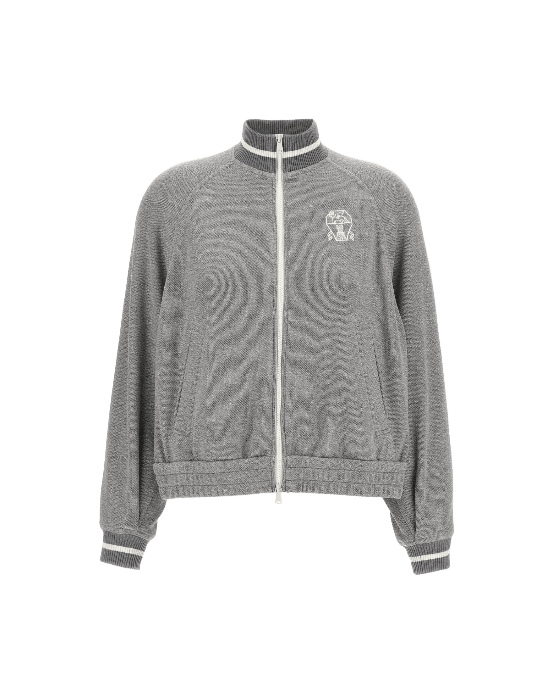 Brunello Cucinelli Grey Sweater Glam Steals
