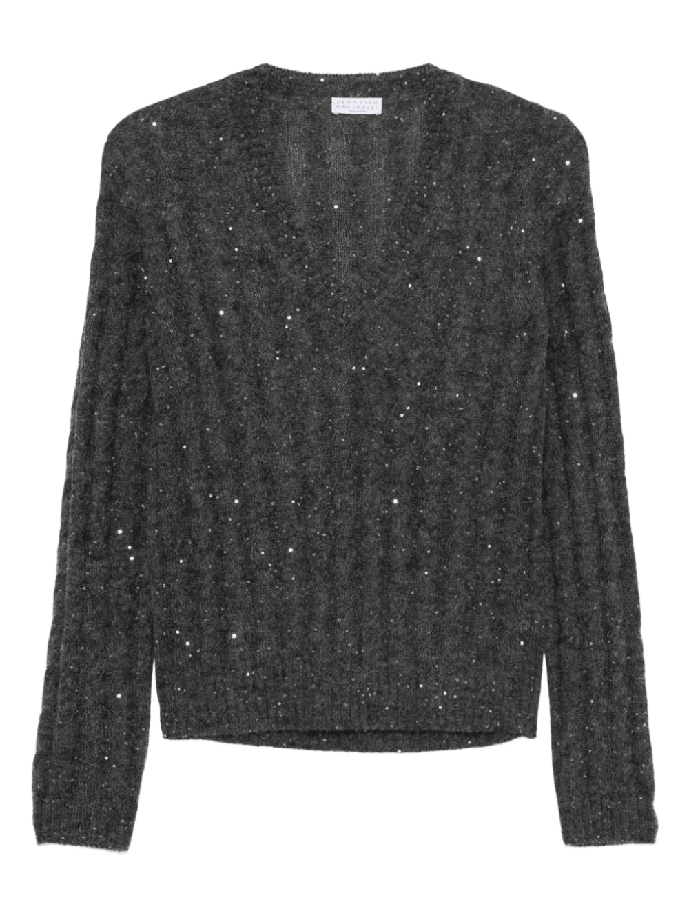 Brunello Cucinelli Grey Sweater Glam Steals