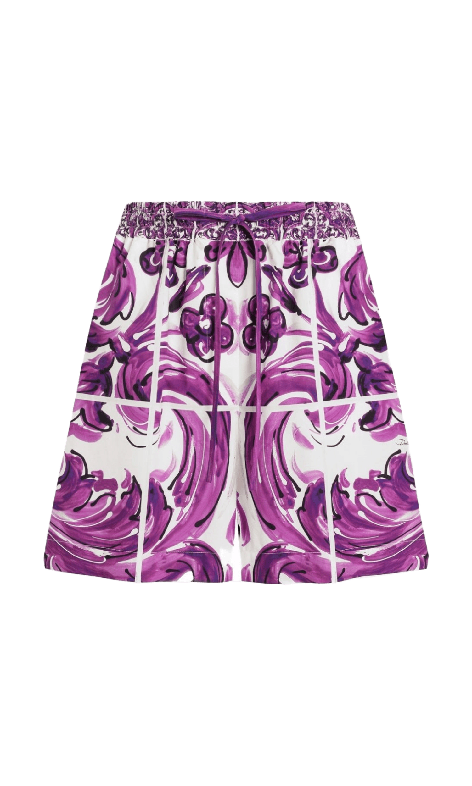 Dolce & Gabbana Shorts Purple Glam Steals
