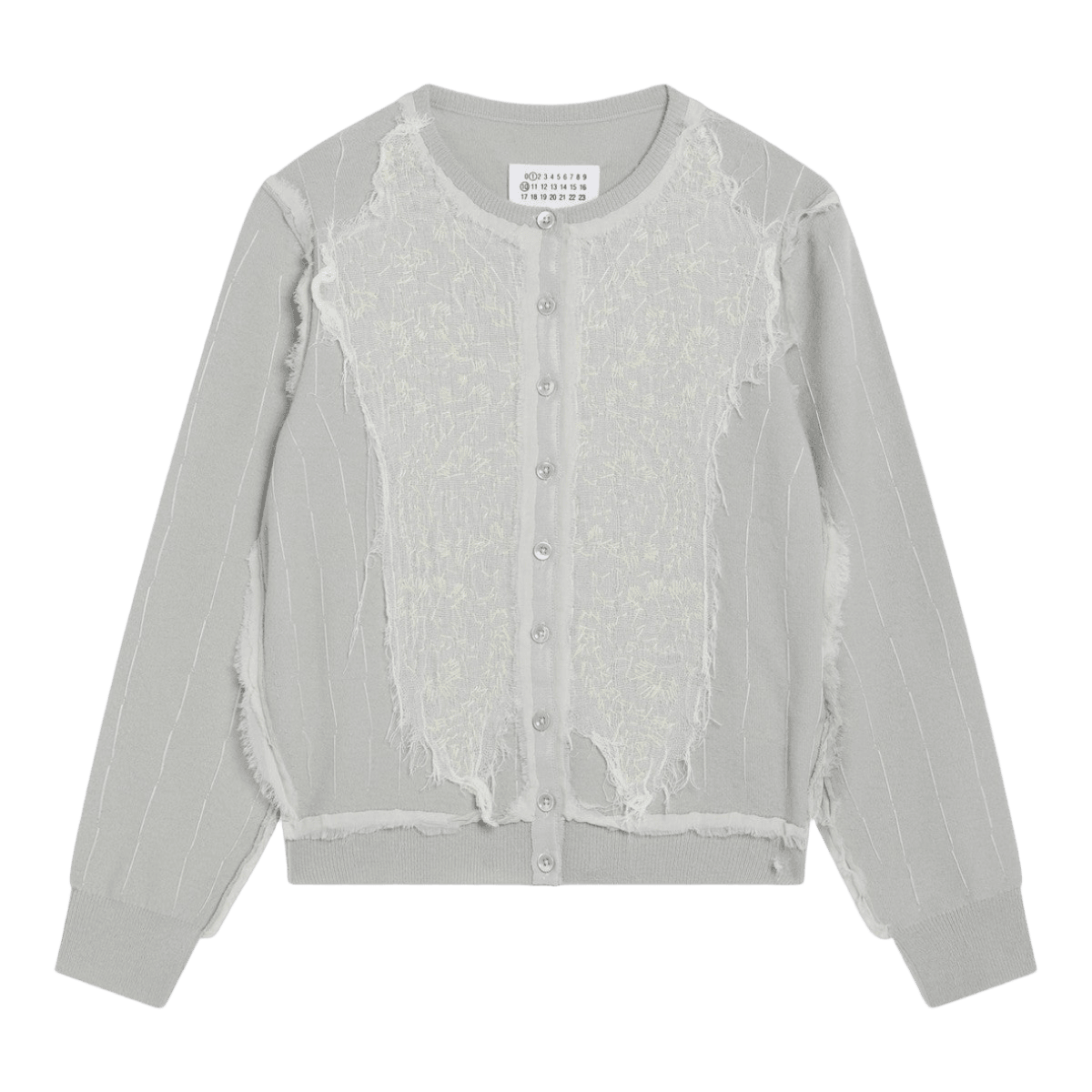 Maison Margiela Light green wool cardigan Glam Steals