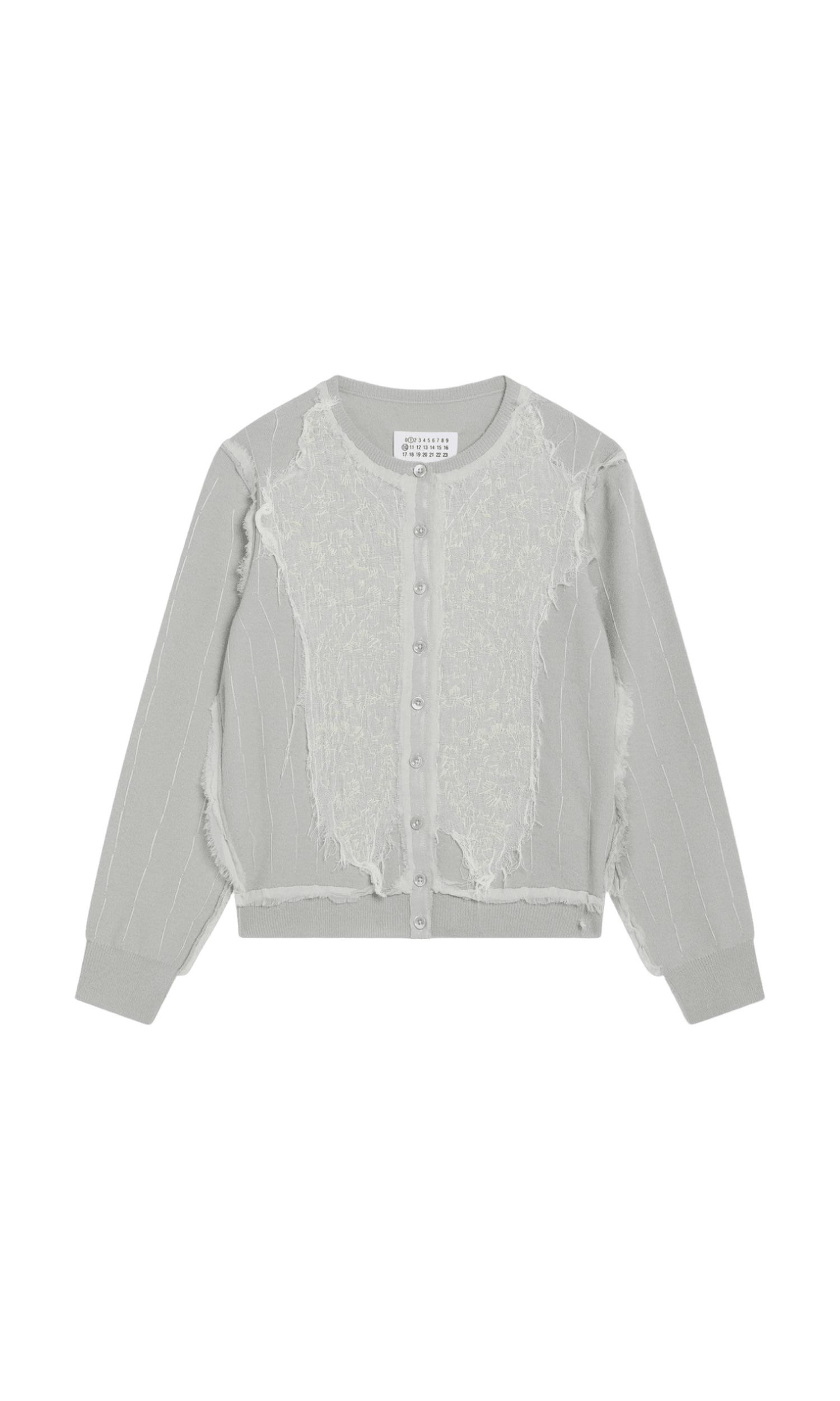 Maison Margiela Light green wool cardigan Glam Steals