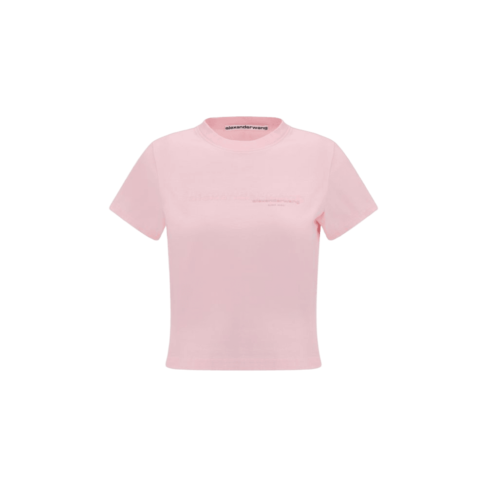 Alexander Wang Cropped T-shirt Glam Steals
