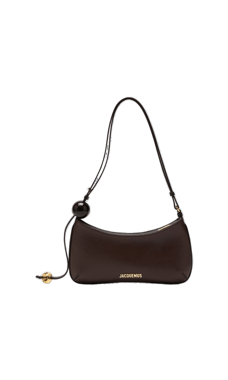 Jacquemus Brown Leather Le Bisou Bag Glam Steals