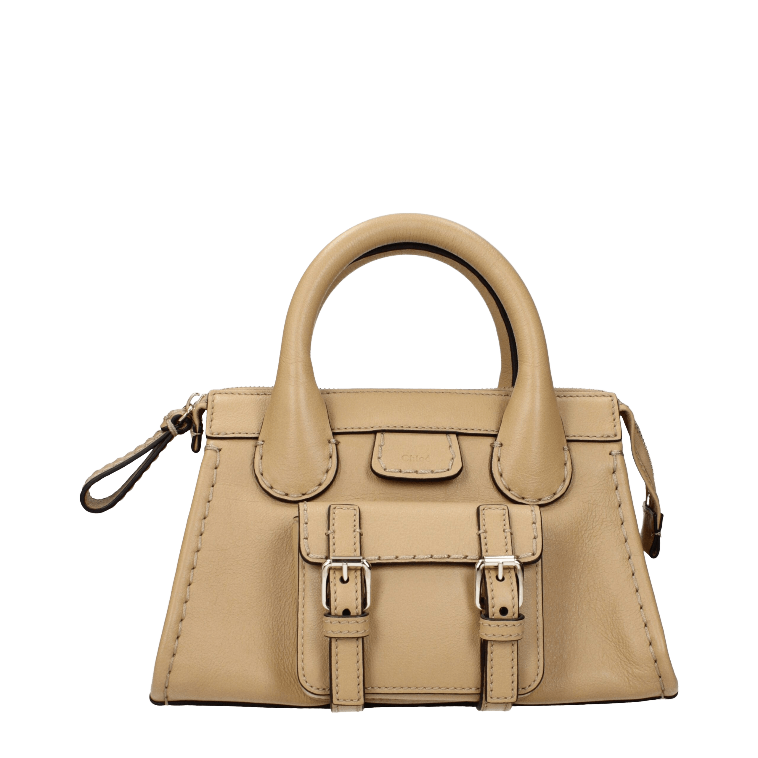 Chloé Beige Leather Handbags Glam Steals