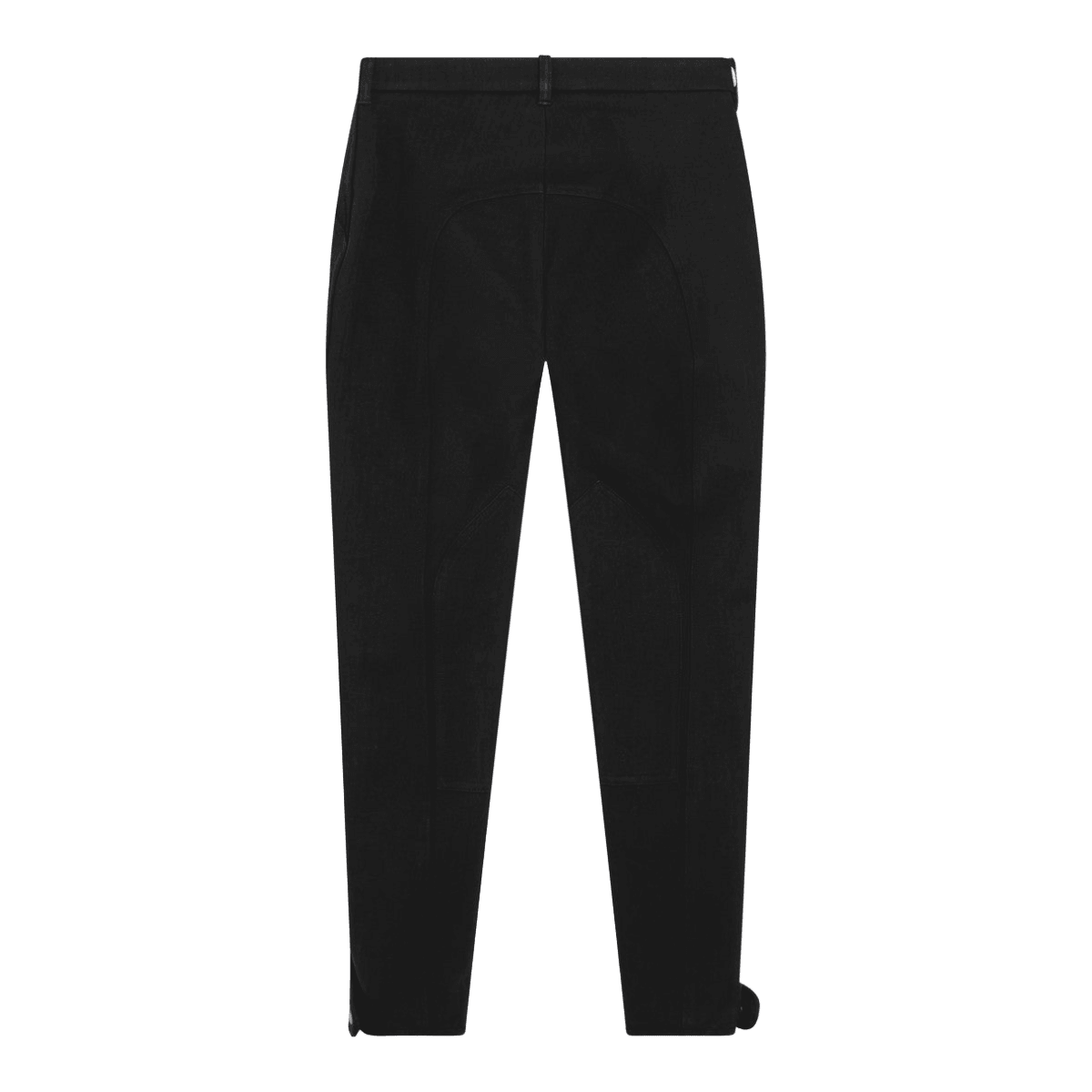 Burberry Black Cotton Slim Stretch Jodhpur Trouser