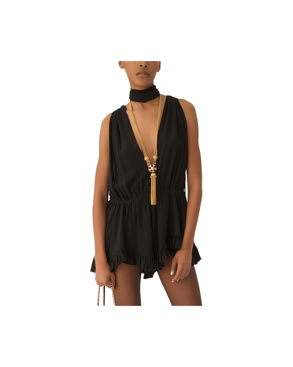 Chloé Black Dress Glam Steals