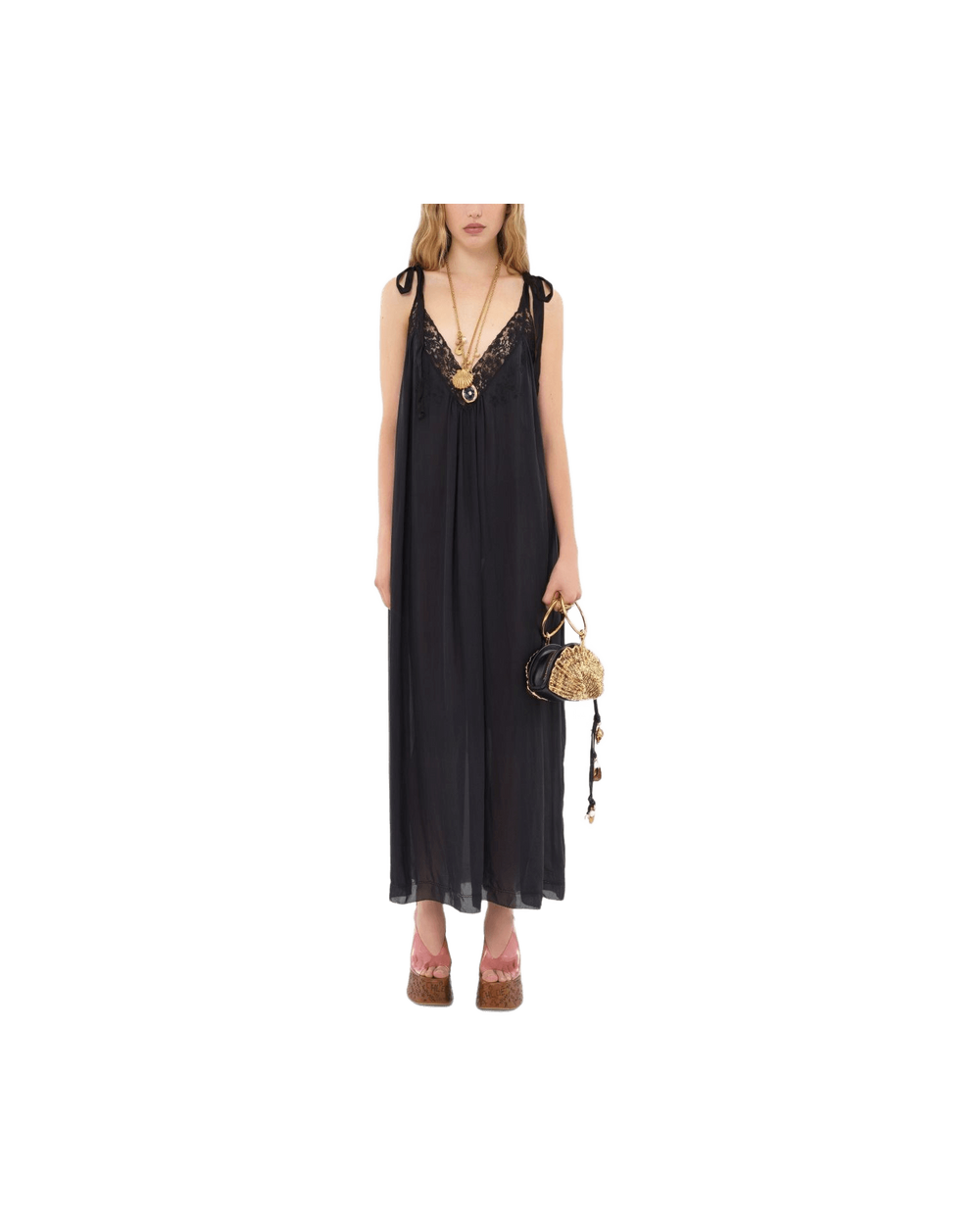 Chloé Black Dress Glam Steals