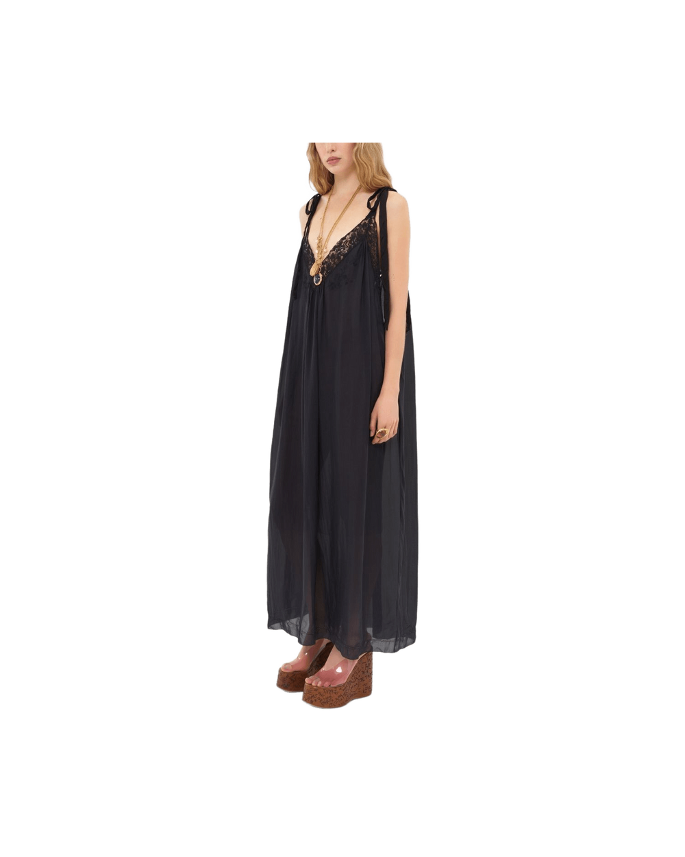 Chloé Black Dress Glam Steals