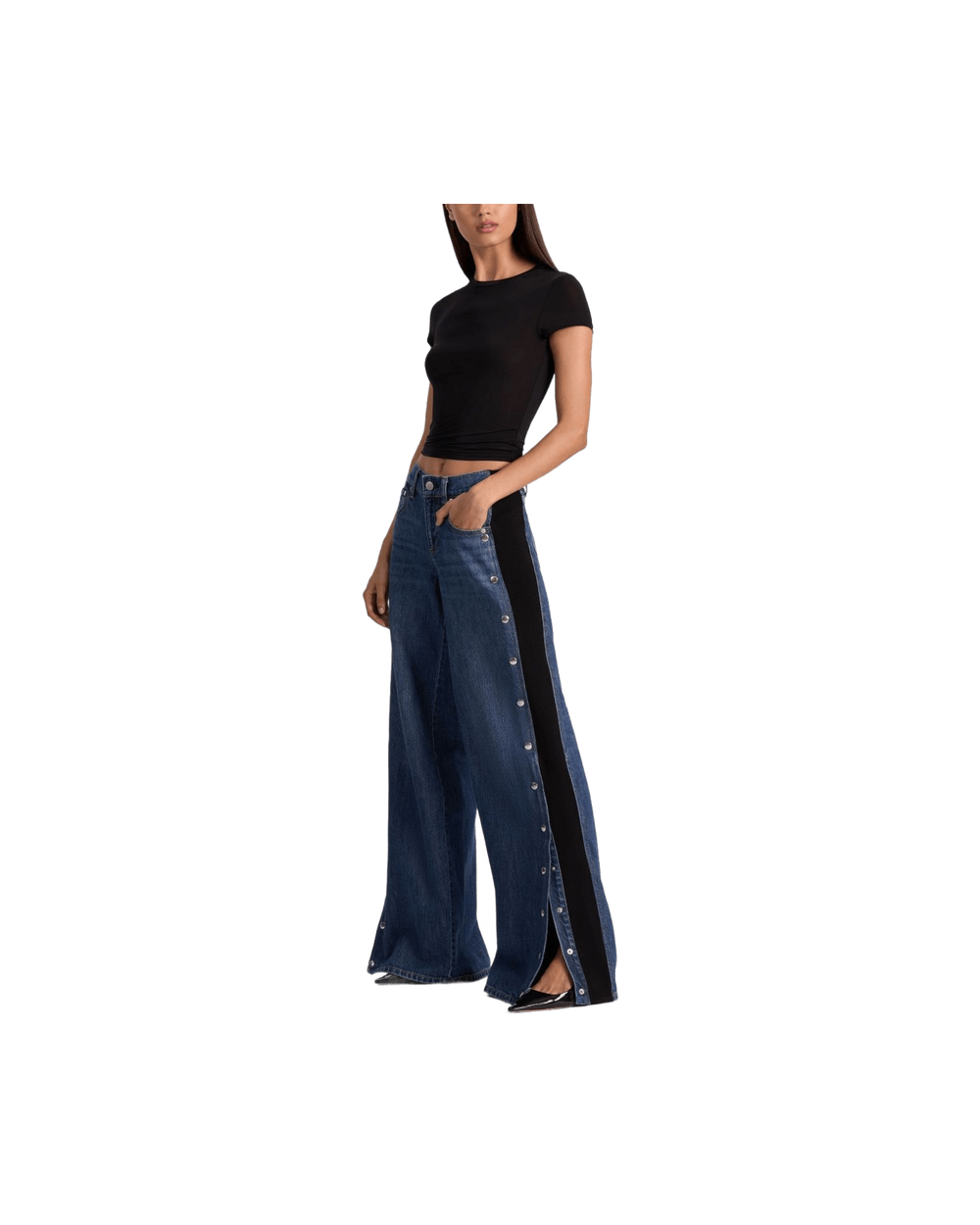 Alice + Olivia Blue Jeans Glam Steals