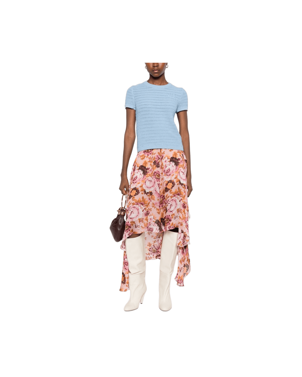 Chloé Pink Skirt Glam Steals