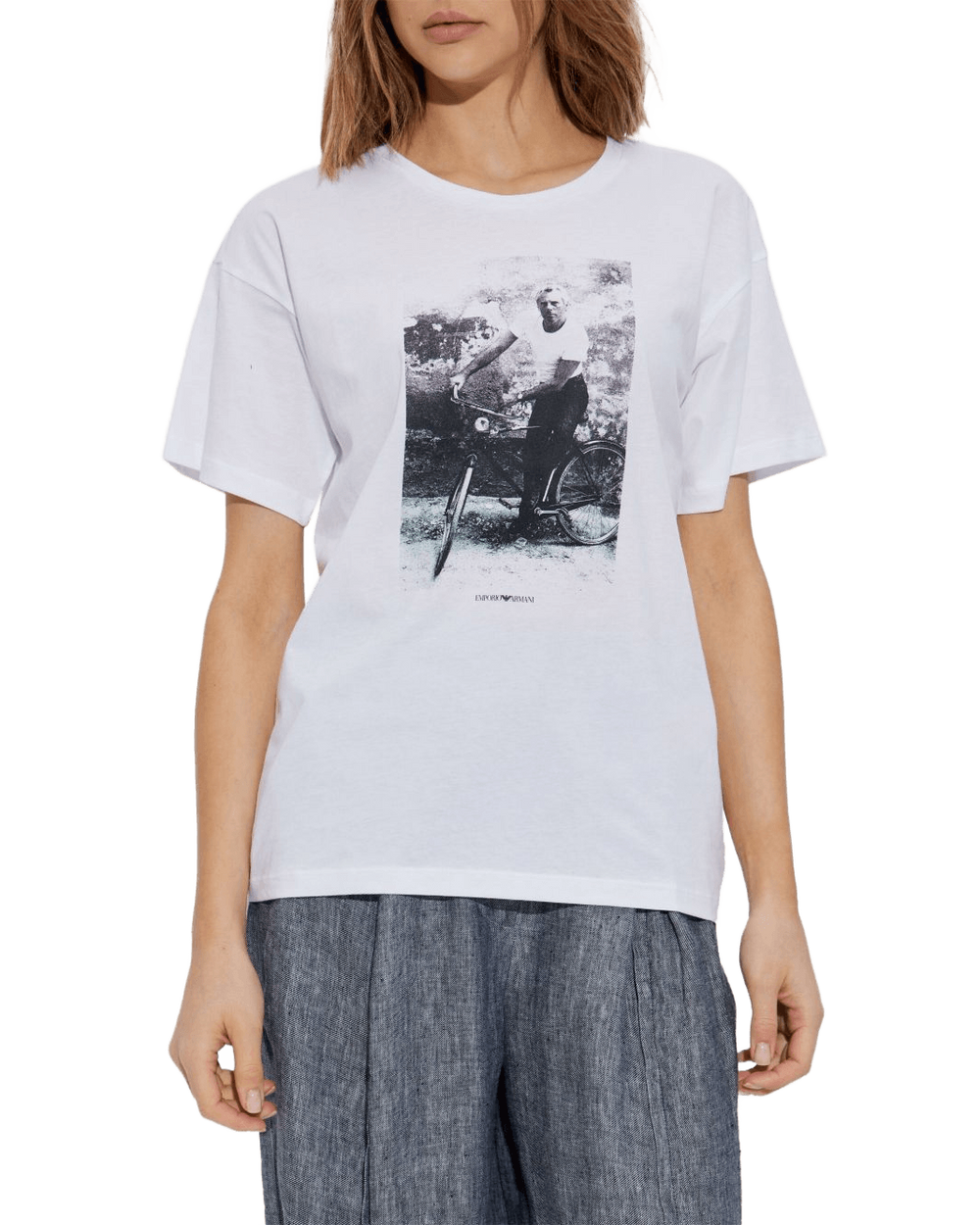 Emporio Armani White T-shirt and Polo Glam Steals