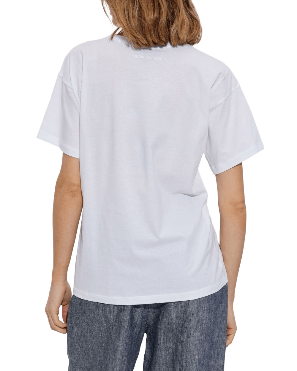 Emporio Armani White T-shirt and Polo Glam Steals