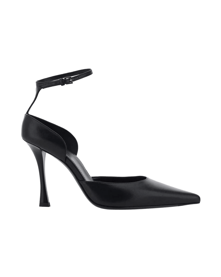 Givenchy Black Lamb Leather High-Heel Sandals Glam Steals