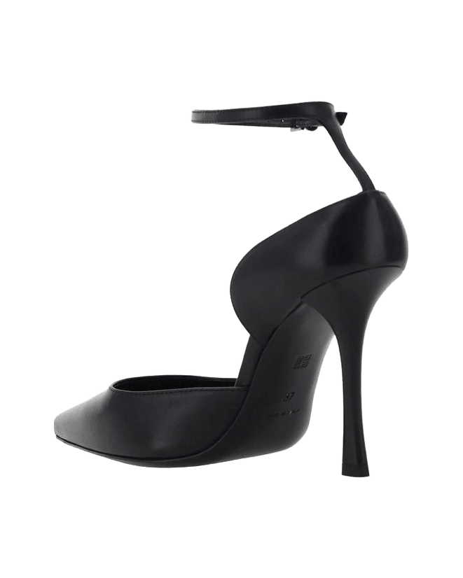 Givenchy Black Lamb Leather High-Heel Sandals Glam Steals
