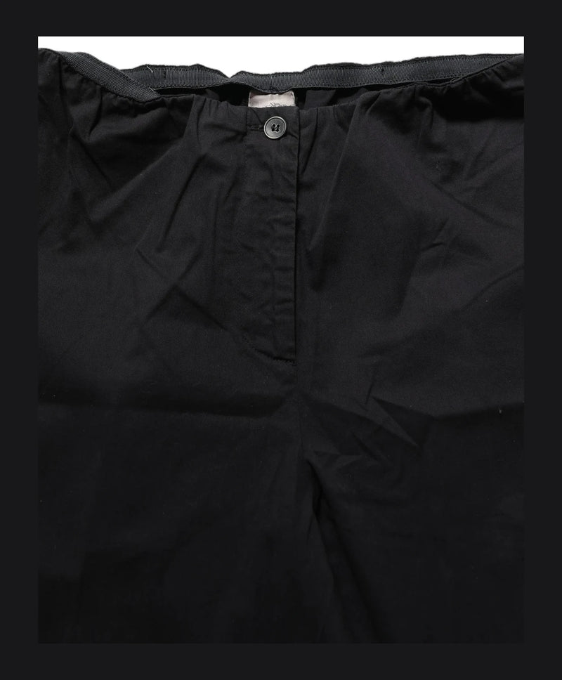 QL2 Trouser in black, Cotton