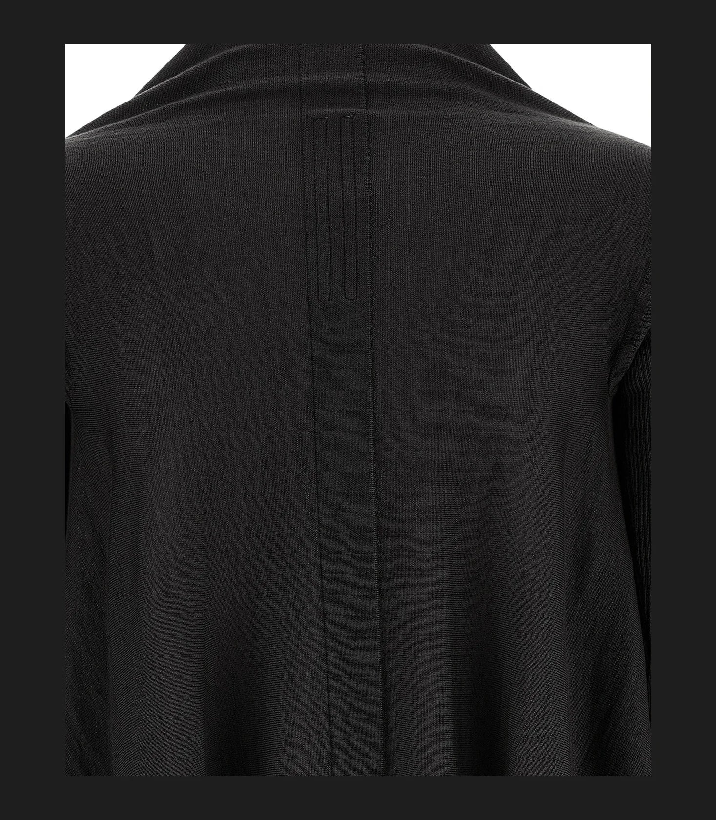 Rick Owens Cardigan in black, Cotton — view 4
