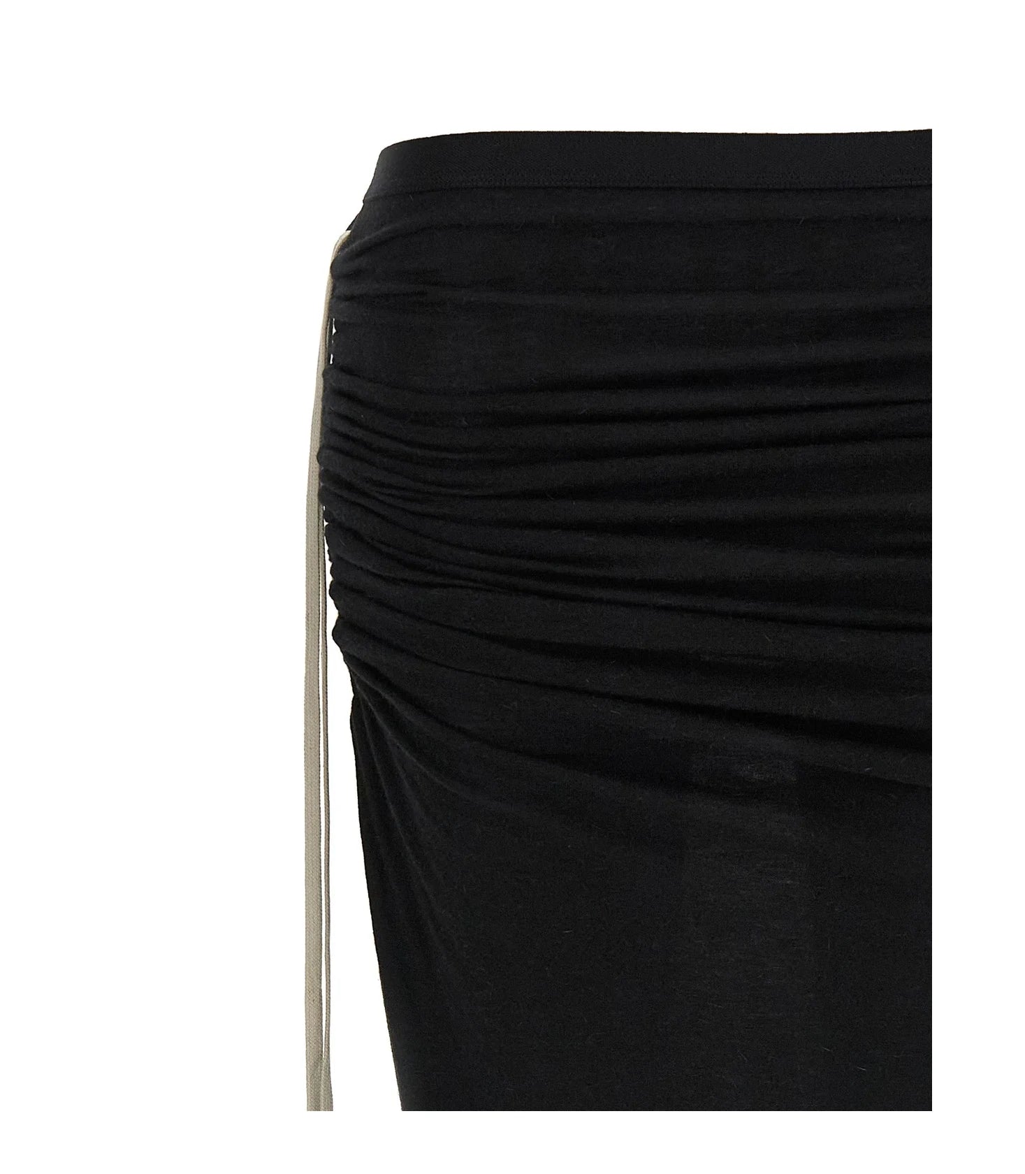 Rick Owens Skirt in black, Wool — view 3
