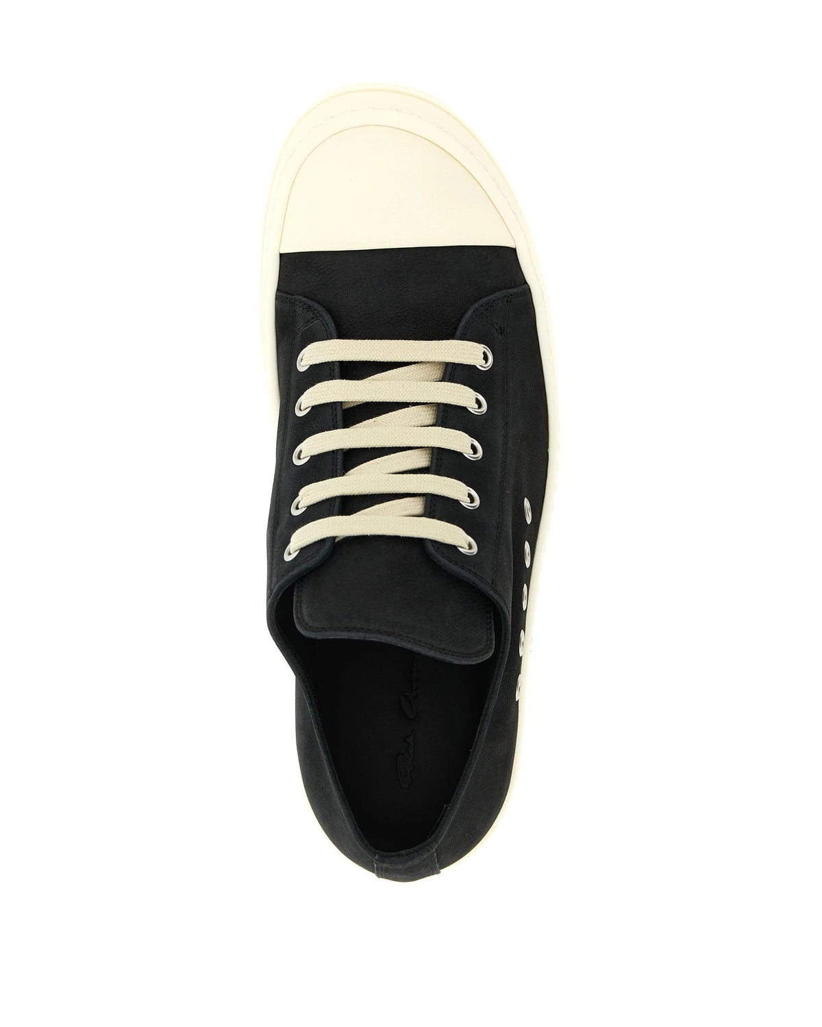 Rick Owens Sneakers in black, Calfskin Leather — view 4
