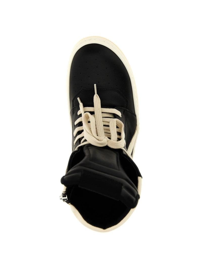 Rick Owens Sneakers in black, Calfskin Leather — view 4